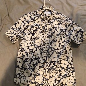 Casual Short Sleeve Button Down